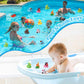 120 Pcs Rubber Ducks Assorted Cruising Rubber Ducks Plastic Ducks For Bath Toys, Beach Pool Activity, Party Favors, Cruise Ships