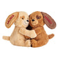 Let'S Make Memories Personalized Hugging Plush Puppies - For Birthday - Puppy Love - Dog Stuffed Animal For Kids - For Boy - For