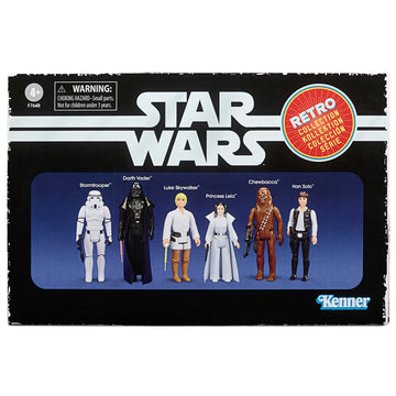 STAR WARS Retro Collection Action Figure Set - A New Hope Multipack, Small, Model HSS008