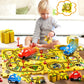 Beby Buty 48 Pcs Puzzle Racer Car Track Set Toys For Kids Boys, Christmas Toys Gifts For 3 4 5 Year Old Boys, Puzzle Racer Kids