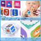 Play Abc Building Blocks For Toddlers 1-3, 28 Pcs Plastic Baby Alphabet Letters Number Stacking Blocks Set, Preschool Learning Educational Montessori Sensory Toys Gifts For Kids Girls Boys