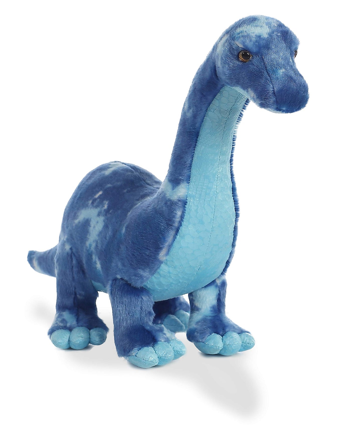 Aurora® Brachiosaurus Stuffed Animal - Cuddly Blue Dinosaur - 18.5 Inches - Polyester