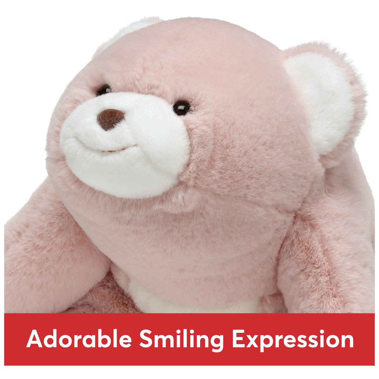 GUND Original Snuffles Teddy Bear, Pink, 10” Premium Stuffed Animal for Ages 1+, Model 6050370, Soft Fabric