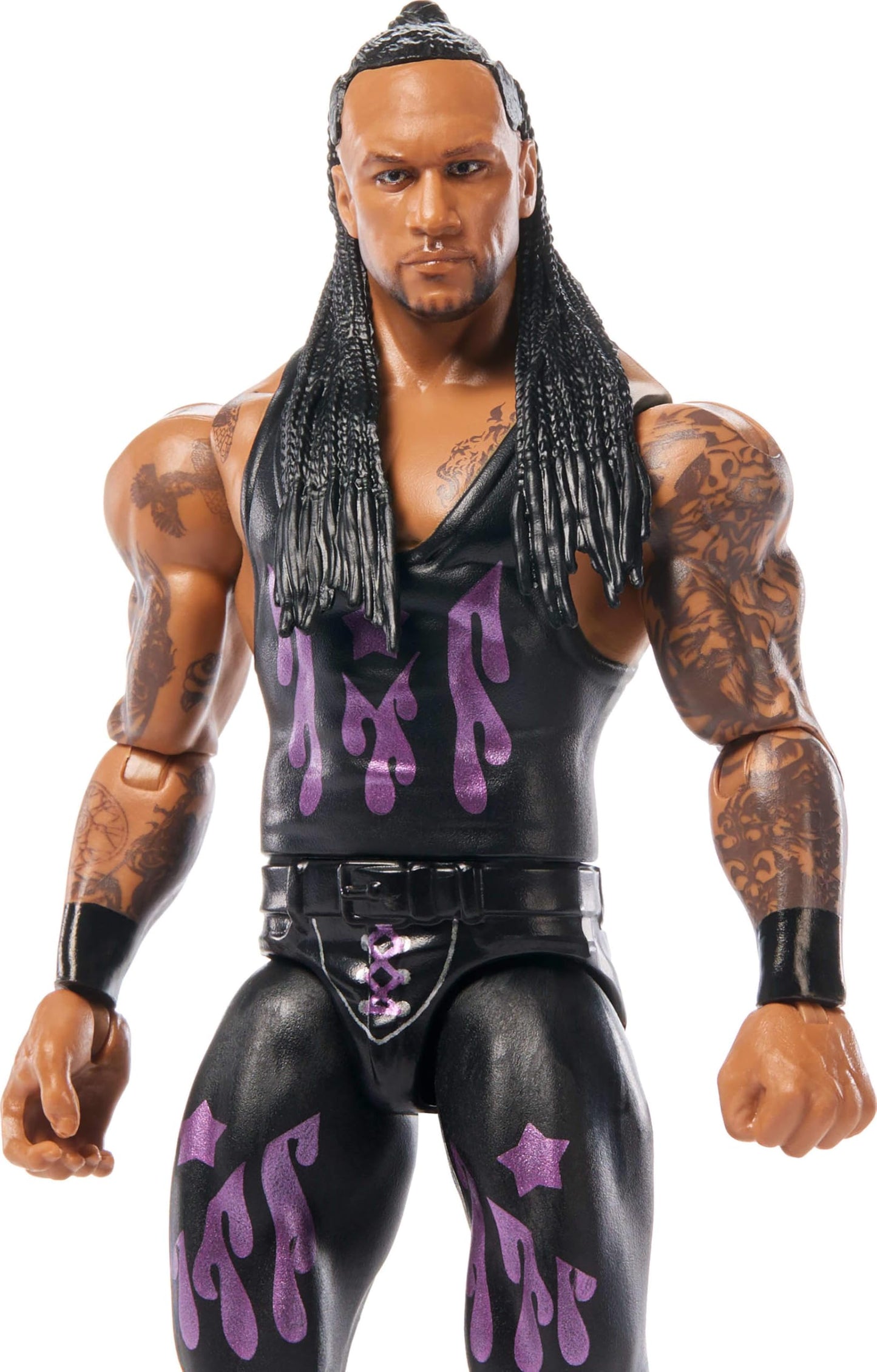 Mattel WWE Damian Priest Action Figure, 6-inch, Multicolor, 14 Articulation Points, Model JGD41