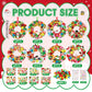 Hollowfly 48 Sets Christmas Wreath Craft Kits for DIY Santa Claus Wreath Hanging Ornaments Make Your Own Paper Xmas Craft with S