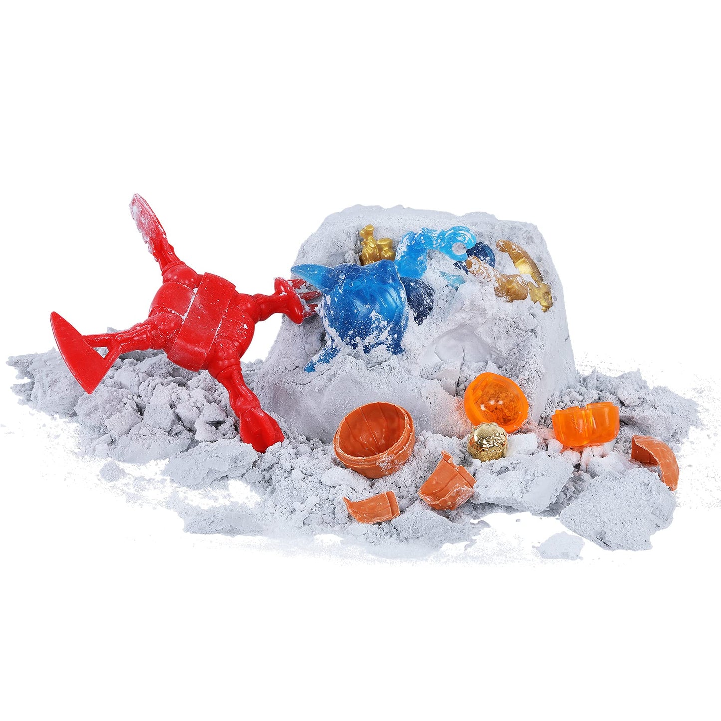 Treasure X Dino Gold Single Pack Toy - Collectible Dino Figures, 7.5cm, Multi-colored, Model 41646, Dig and Discover Adventure