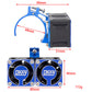 DKKY RC Motor Cooling Fan Heatsink 21000 RPM with 47-51mm Adjustable Mount for 1717 4985 Motor and ARRMA Infraction Felony Limit