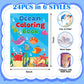 Small Holiday Coloring Books for Kids 24PCS Mini Coloring Crafts for Kids 2-4 4-8 Classroom Reward Family School Activities Hall