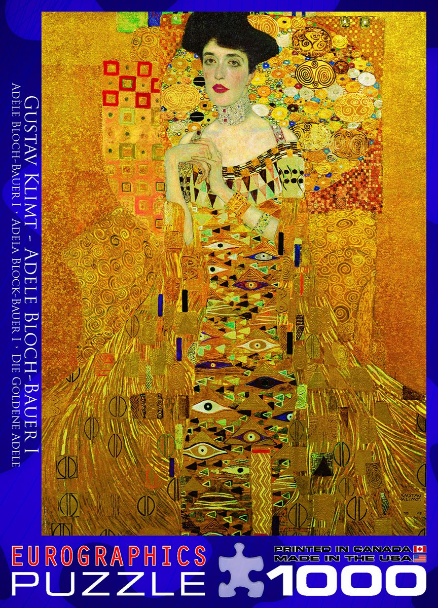 Eurographics Portrait Of Adele Bloch Bauer By Gustav Klimt 1000 Piece Puzzle (6000-9947)
