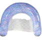 Poolcandy Sun Chair Water Raft, Multiple Chair Styles (Mermaid Print with Glitter Sun Chair)
