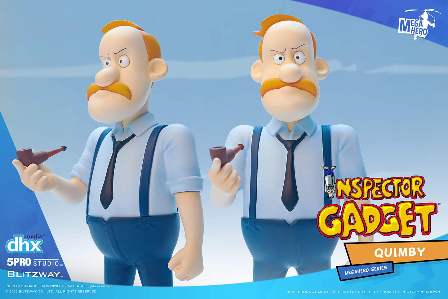 Blitzway - Inspector Gadget - Quimby, 5Pro Studio Megahero Series , Aqua