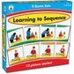 Carson Dellosa Education Carson Dellosa Learning to Sequence Pre-Reading Puzzle Game Set for Kids, Preschool Learning Activity, 