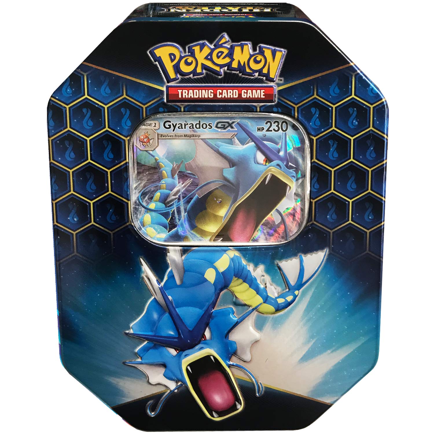 Pokemon Tcg: Sun & Moon Hidden Fates - Gyarados-Gx Collector'S Tin