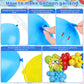 Amandir 159Pcs Summer Pool Beach Party Decorations Splash Tropical Balloon Garland Arch Kit Sun Watermelon Foil Balloons For Kid