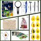 Amber Dig Kit - Insects In Resin, 8 Insects Specimens Excavation Kit, Gemstone Bugs For Kids, Fossil Bug Toys Dig Kits For Bugs Collection, Insect Toys For Boys Girls 6 And Up Year Old Birthday Gifts