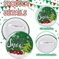 Jutom 48 Pcs Mini Christmas Buttons Pins Bulk Funny Christmas Sayings Pins for Team Gift Goodie Bags Party Decoration Favors