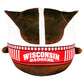 Sleep Squad Wisconsin Badgers Bucky Badger 12'' Mascot Kiri Cloud Plushie - Official Collegiate Plush