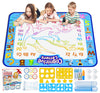 Jasonwell Aqua Water Doodle Mat 40 X 32 Inches Large Magic Drawing Doodling Mat Coloring Mat Educational Toys Christmas Birthday Gifts For Kids Toddler Boys Girls Age 2 3 4 5 6 7 8 Year Old (Alphabet)