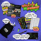 Ultramagnetic Fun Kit - The New Way to Make Fridge Poetry - 700+ Words  Emojis  Header Tiles  Black Board and Liquid Chalk Pen - Supercharged Game and Activity Pamphlet - .375 Tall Tiles