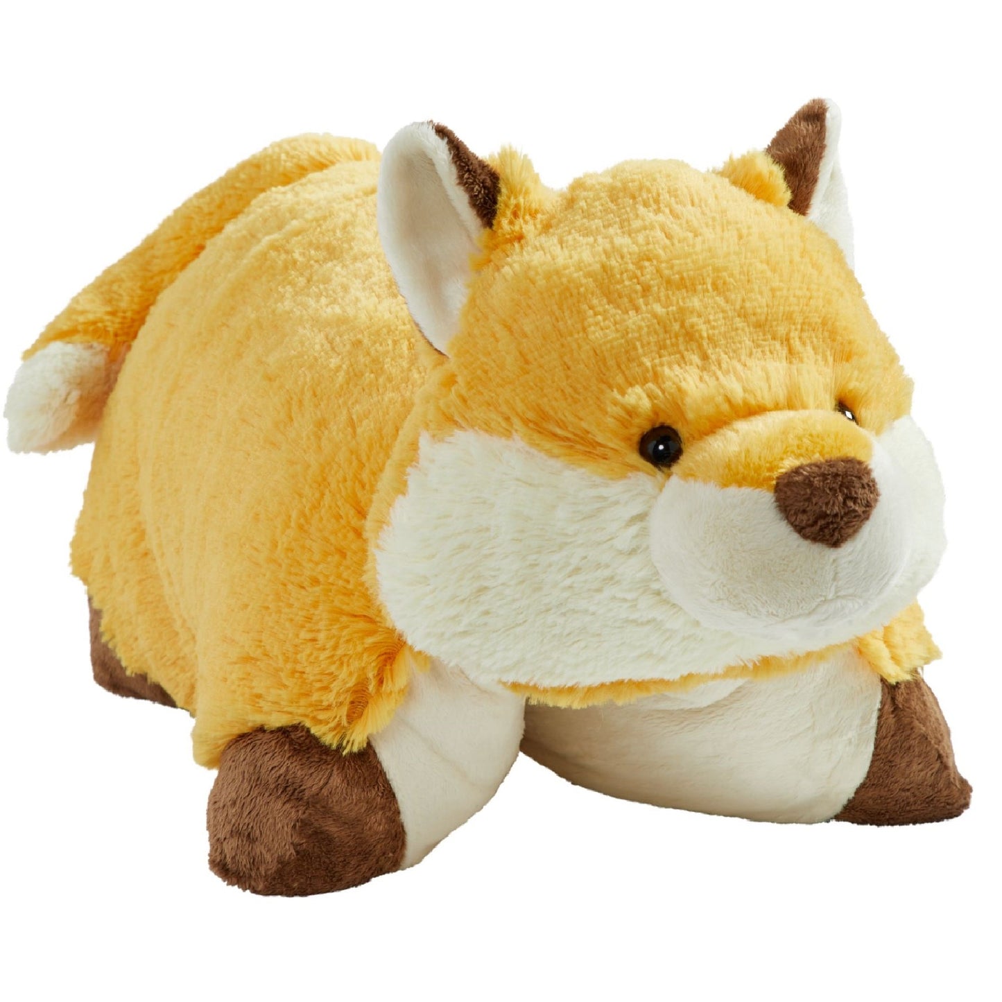 Pillow Pets Wild Fox Plush Toy - 18" Stuffed Animal, Orange, Model 01310014A
