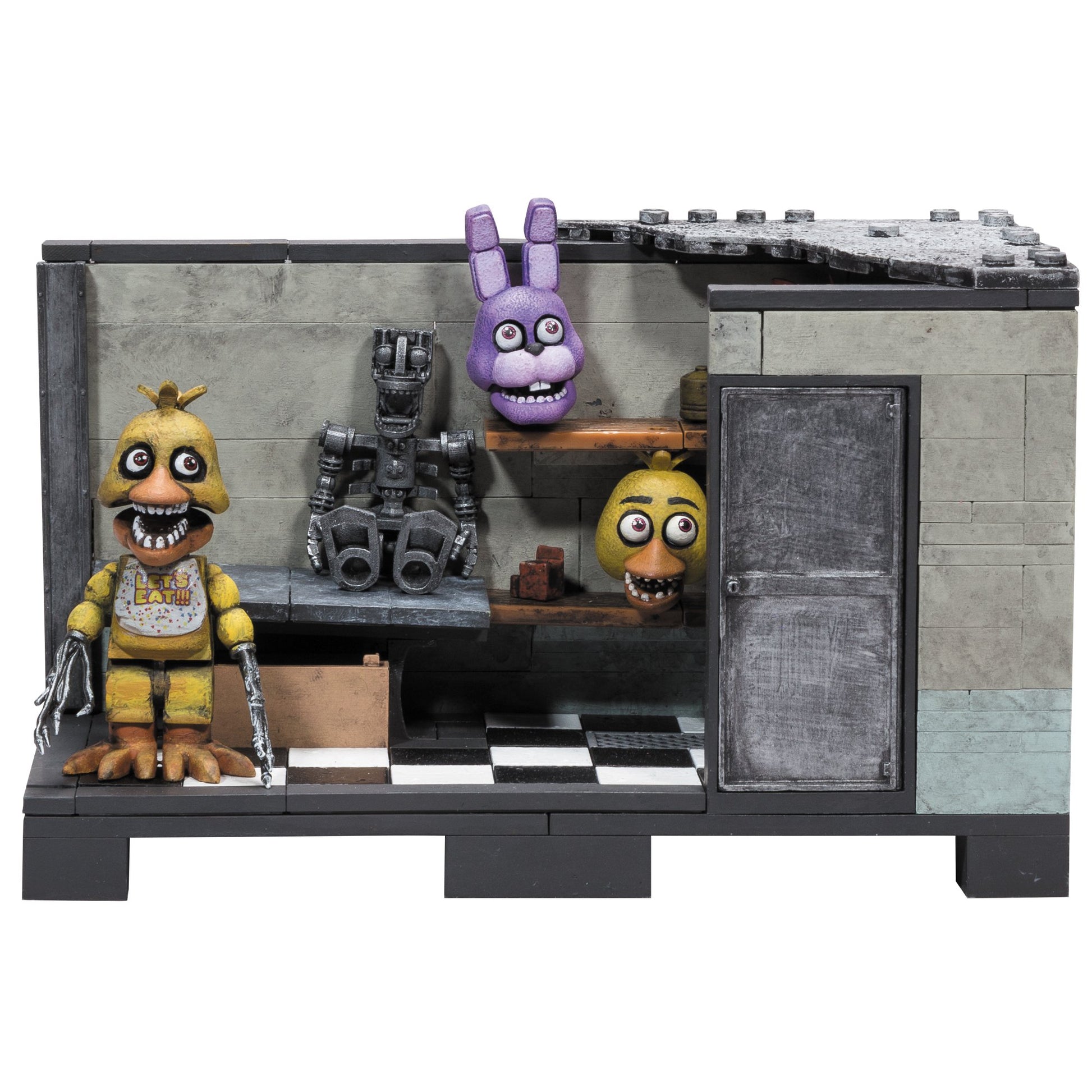 McFarlane Toys Five Nights at Freddys Backstage Classic Series Medium Construction Set