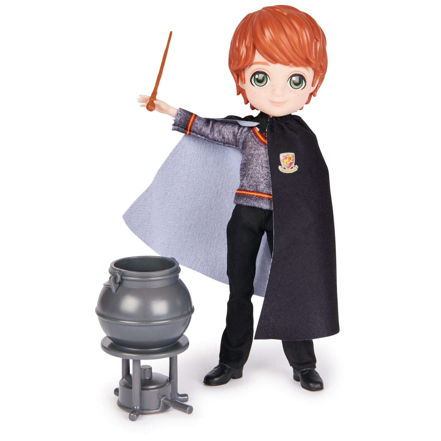 Wizarding World Harry Potter, 8-Inch Ron Weasley Doll 12-Piece Back To Hogwarts Gift Set With Doll Accessories, Kids Toys For Ages 6 And Up