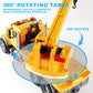 Dwi Dowellin Construction Toy Crane Truck with Lights & Sounds, Large, Plastic