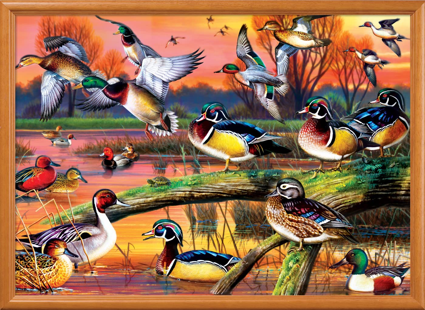 MasterPieces 1000 Piece Jigsaw Puzzle for Adults, Family, Or Youth - Autumn Feathers - 19.25x26.75
