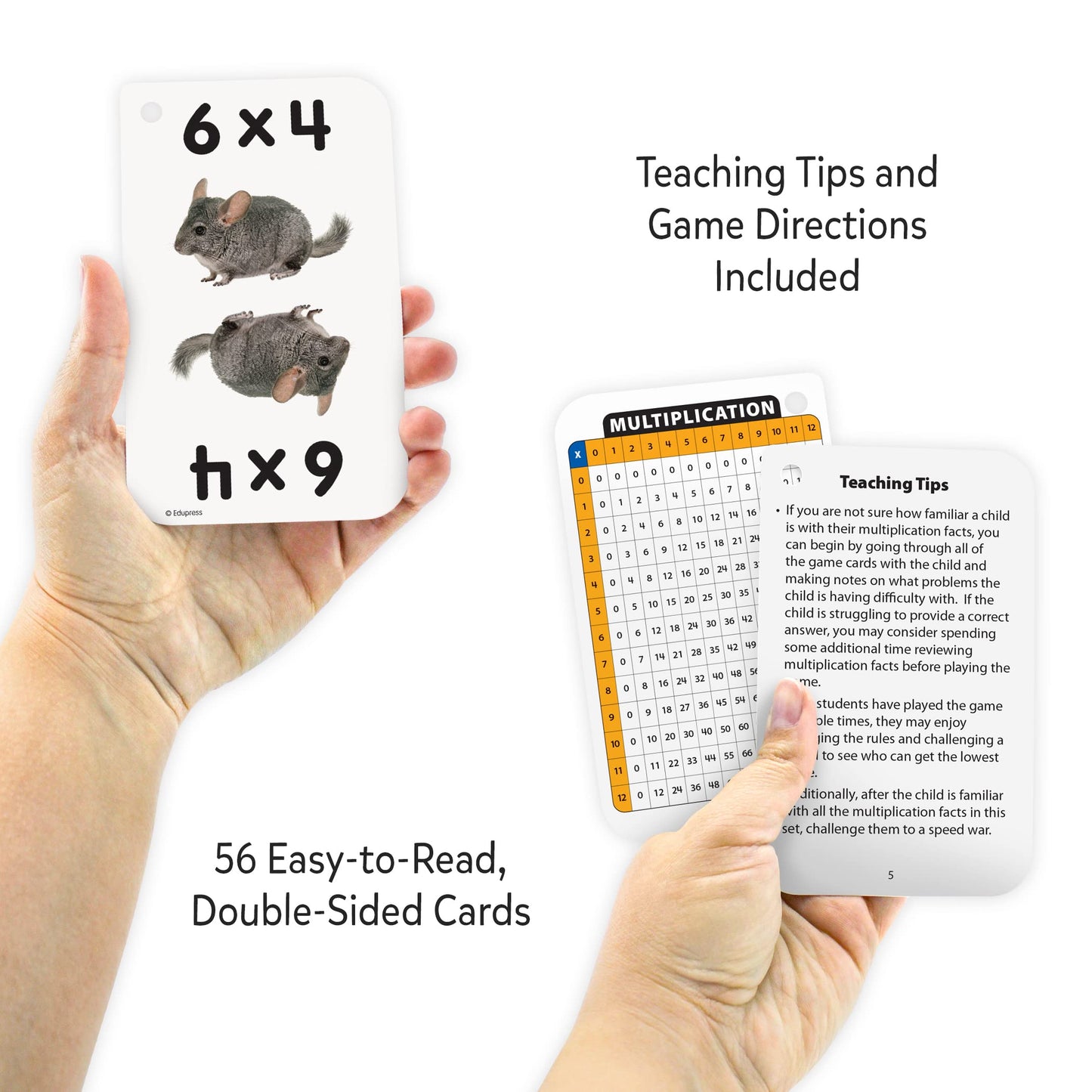 Teacher Created Resources Math War Multiplication Flash Cards (Ep62048)