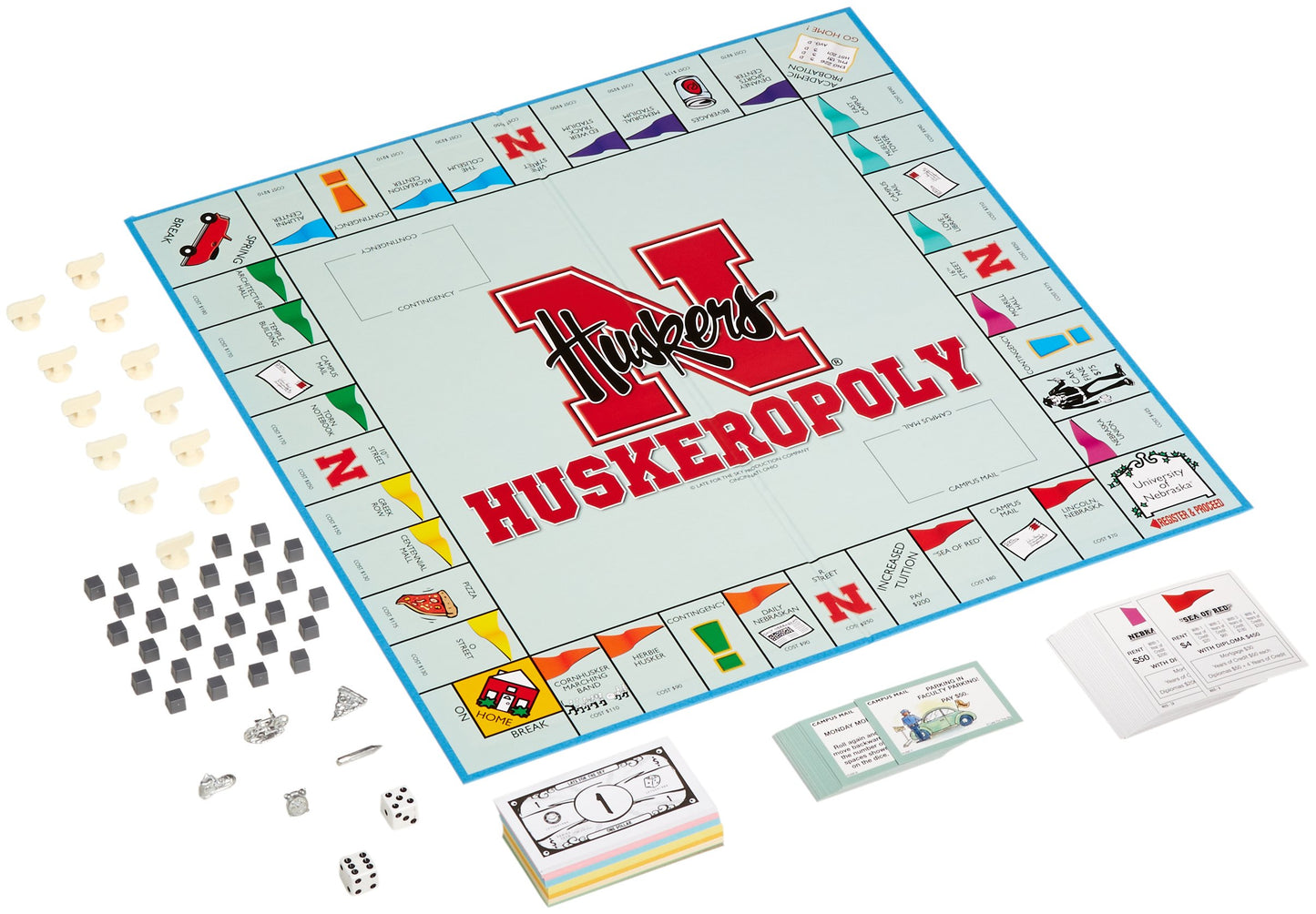 Late For The Sky University Of Nebraska Huskeropoly