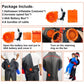 Camlinbo Halloween Inflatable Costume For Kids Boys Ninja Holding Person Scary Halloween Costume Blow Up Party Cosplay