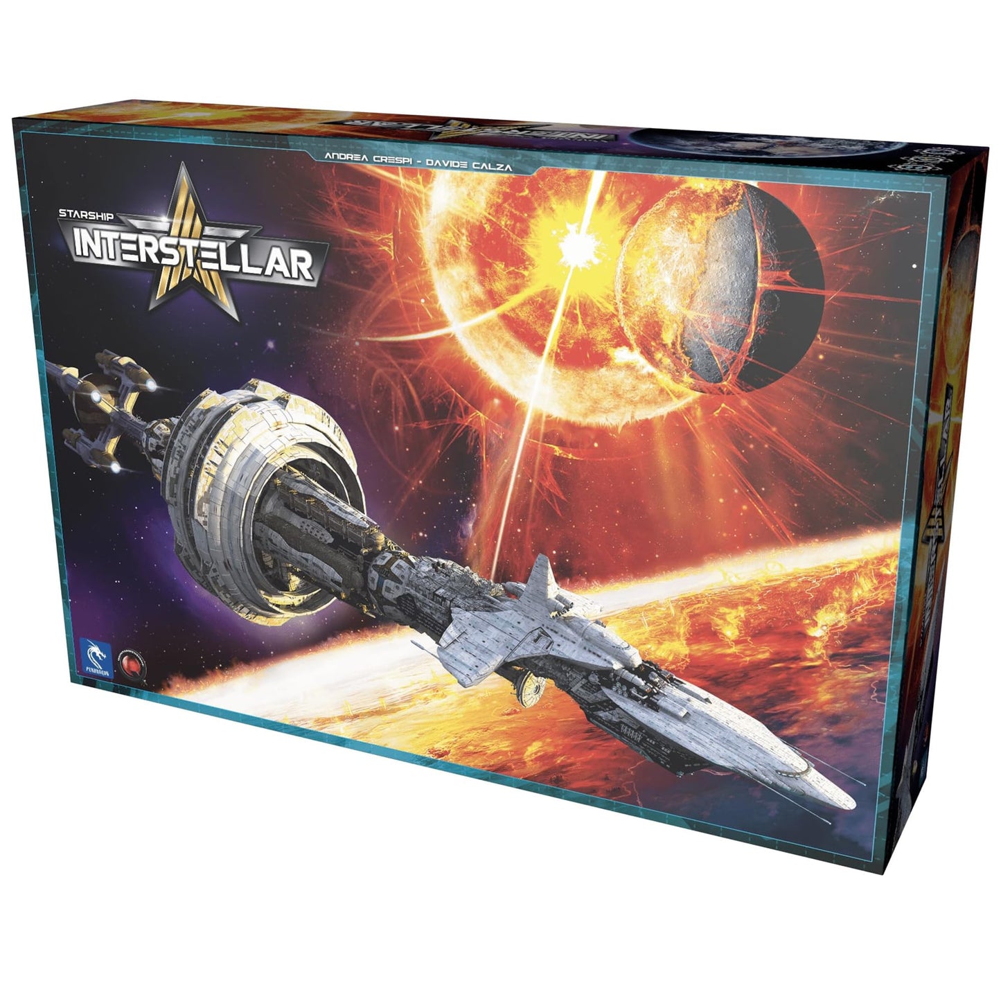 Pendragon Studios: Starship Interstellar - Strategy Board Game, Ages 14+, 1-4 Players, 150 Min