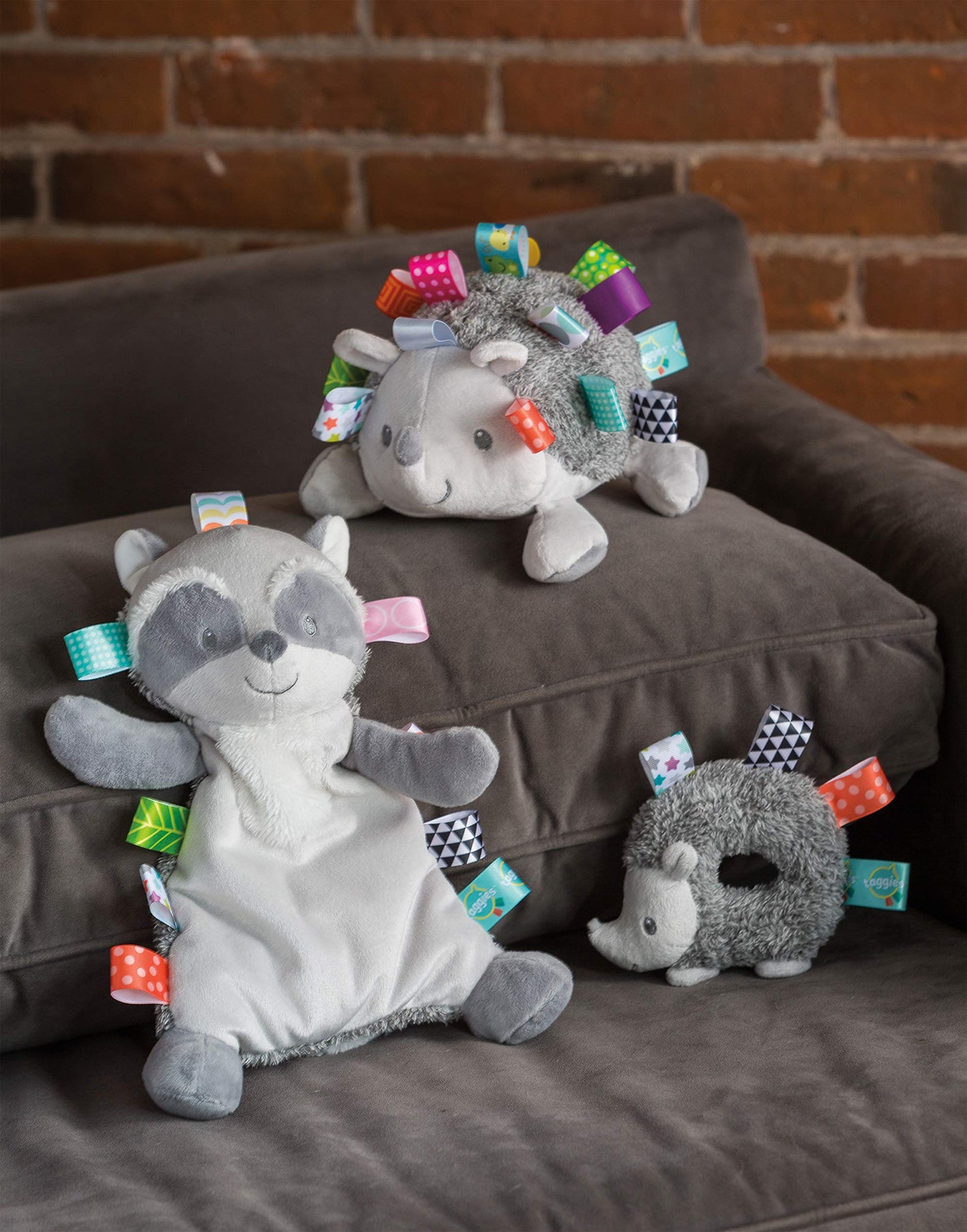 Taggies Heather Hedgehog Baby Rattle