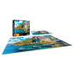KODAK PREMIUM PUZZLES 1500 Piece Jigsaw Puzzle - Cinque Terre Riomaggiore Village, Multi-colored, Cardboard, Model 8900ZZS