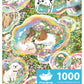 Momibook Puzzles For Adults 1000 Piece Jigsaw Puzzles Of Daydreaming Puppies, Twinkle Laminate Painting Image Dog Puzzle Difficu
