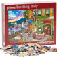 Vermont Christmas Company Inviting Italy Jigsaw Puzzle - 100 Piece Italy Puzzles for mature-themeds & Families - 19 x 13 Jigsaw Puzzle of Italy with Large Fully Interlocking & Randomly Shaped Pieces