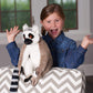 Wild Republic Ring Tailed Lemur Plush, Stuffed Animal, Plush Toy, Gifts for Kids, Cuddlekins 12 Inches