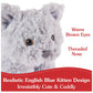 Gund Bootsie English Blue Kitten Plush Toy, Premium Cat Stuffed Animal For Ages 1 And Up, Gray, 9
