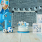 Baby Boy First Birthday Party Decorations 'One' Letters Individual Three White Transparent Square Boxes With 24 Balloons Decor F