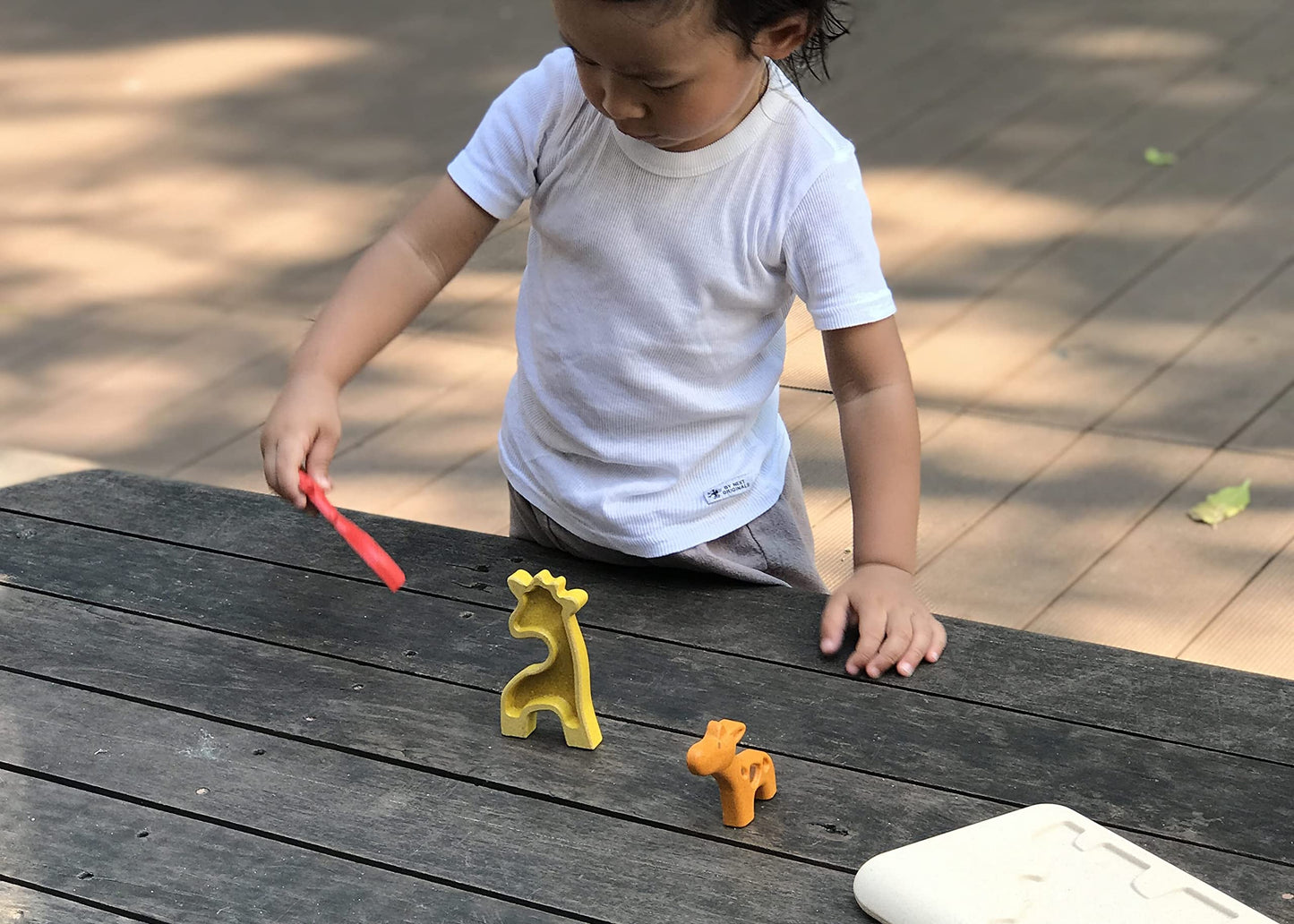 Plantoys 4634 Toy, Multicoloured-Giraffes