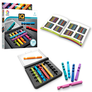 Smartgames Iq Stixx Stacking Travel Game With 120 Challenges For Ages 7 - Adult