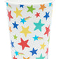 American Greetings Rainbow Party Supplies, Star 16 oz. Cups (8-Count)