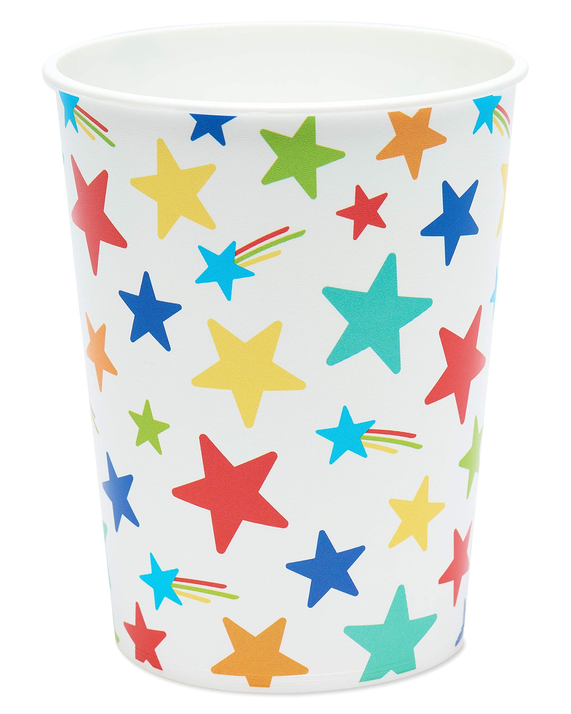 American Greetings Rainbow Party Supplies, Star 16 oz. Cups (8-Count)
