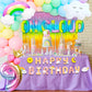 Laventy 57 Pcs Rainbow On Cloud 9 Balloons On Cloud 9 Birthday Decoration On Cloud 9 Cake Topper Nine Years Old Birthday Balloon On Cloud 9 Party Supplies Cloud Balloon