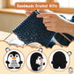 CryCarrot Mini Positive Crochet Penguin, Funny Inspirational Christmas Birthday Gifts for Women Men Friend Daughter Coworker App