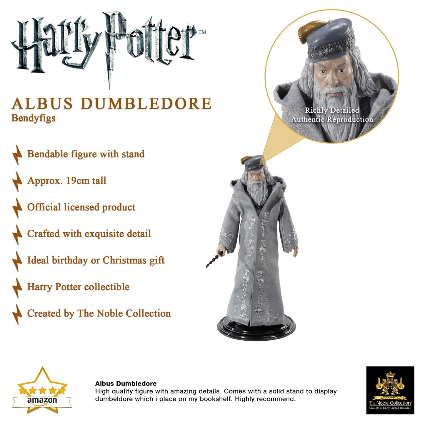 Bendyfigs Harry Potter Albus Dumbledore