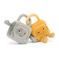 Jellycat Amuseables Love Locks Stuffed Toy, 7 Inches - Padlock Plush Toy - Fun Gift Idea