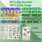 30Pcs Soccer Slap Bracelets Party Favors with Soccer Tattoo Birthday Gifts Soccer Party Decorations Snap Band for Kids Boys