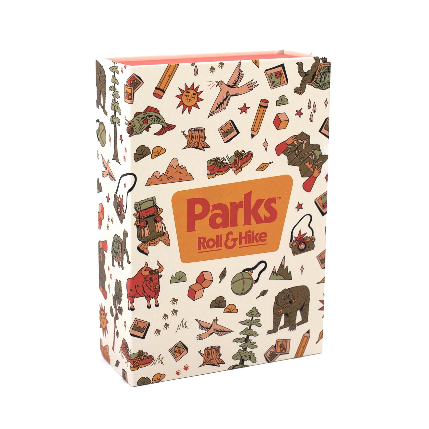 Keymaster Games Parks Roll & Hike - Strategic Dice Game for 1-4 Players - Travel-Friendly Fun for Family Game Night, Ages 10+