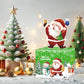 Meiidoshine Green Christmas Money Boxes For Cash Gift Pull, Surprise Money Holder Cash Gift For Kids Adults, Diy Fun Cash Box For Women Men Girls Boys Mom Dad Friends, Include 100Pcs Transparent Bags